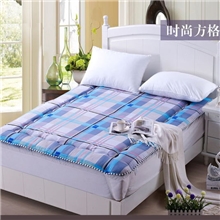 米禾家纺加厚榻榻米可折叠软床垫酒店学生单双人床褥子特价批发