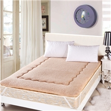 热销床上用品床垫超柔舒适羊羔绒床垫床垫加厚可折叠床垫批发