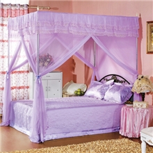 供应蚊帐三开门不锈钢25管加厚管雪纺加密特价批发正品网商加盟