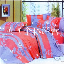 全活性加厚仿全棉床上四件套床单、床笠款批发（礼品好选择）