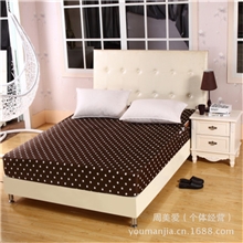 厂家直销爆款批发新品上市口袋波点超柔磨毛床笠特价促销供货