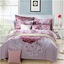 专版高档全棉活性印花四件套床上用品批发团购发奖品包邮