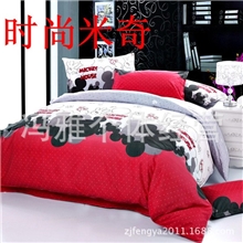 新款精品抗菌磨毛钻石棉超柔手感自产自销图形宫廷韩版四件套被罩