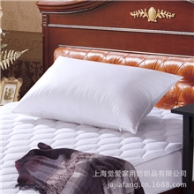 供应宾馆酒店枕头全棉单人保健枕芯纤维枕枕头芯厂家直销批发