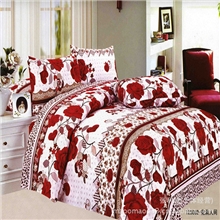 本厂自产自销批发床上用品平纹钻石绒棉四件套新品