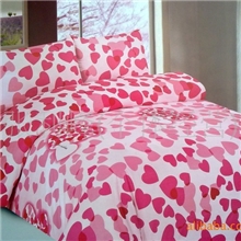 本厂大量供应家纺床上用品桃皮绒单件套床单样品