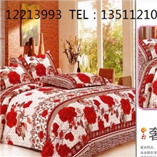 批发促销床上用品四件套重点推荐被套+床单+2个枕套钻石绒