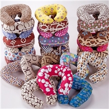 批发荞麦壳生态护颈枕保健U型枕午睡枕办公室枕头厂家直供