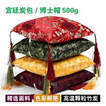 爆款！月销十万宫廷绸缎竹炭包500g竹森源汽车竹炭包安吉竹炭