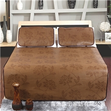 床上用品加厚透气凉席可折叠单人/双人藤席三件套批发席子