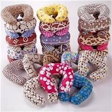 批发荞麦壳生态护颈枕保健U型枕午睡枕办公室枕头厂家直供