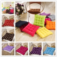 一手货源保暖坐垫居家椅垫学生坐垫纯色素色波点座垫批发