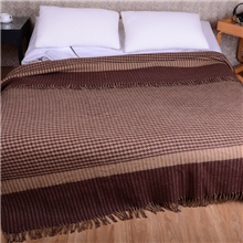 进口新西兰羊毛斯蒂凡妮澳毛毯轻薄透气舒适贴身柔软毛毯