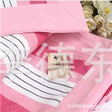 诚招经销商厂家促销批发纯棉加厚老粗布凉席宽包边三件套