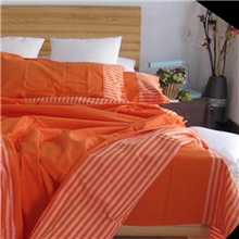 2013年新款全棉老粗布四件套批发订做