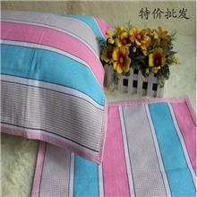 批发包边纯棉手工加厚加密粗布枕巾头巾-地摊热卖