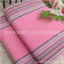 厂家直销2012新款不起球不掉色纯棉老粗布三件套床单