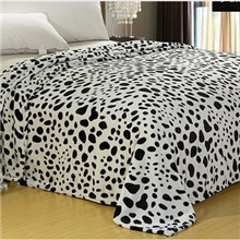 优质超柔印花法兰绒毯