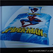 厂家直销新款床上用品全棉活性印花床上用品卡通三件套