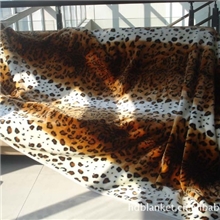 红豆超柔豹纹拉舍尔毛毯,亚克力毛毯，经编毛毯，腈纶涤纶毛毯