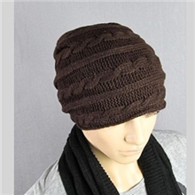 2012韩版男士针织帽情侣帽保暖麻花毛线针织帽韩国毛线帽女
