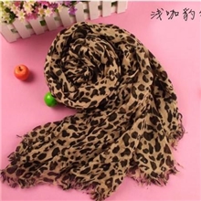 90*170豹纹围巾超大规格秋冬季百搭豹纹披肩围巾批发c015016