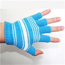 厂家批发半指手套，针织手套，冬季手套，露指毛线魔术手套