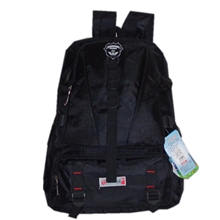 供应黑色双肩运动旅行包背包旅行包大容量旅行包（1048#）