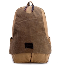 2013韩版新款潮流时尚休闲手提双肩背包帆布牛皮欧美男女背包包