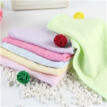 毛巾批发小方巾26*28CM竹纤维方巾柔软舒适10条起批