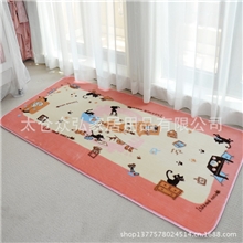 新款环保型卡通地毯儿童房地垫爬行垫游戏毯90*185CM多花色