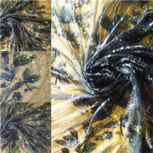 德彩工厂提供绣花网布喷金洒金，发泡印金，滴塑加工