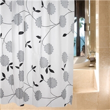 A021022AAPEVA浴帘/印花浴帘/20丝/批发浴帘/厂家供应浴帘/