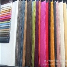 3066系列菠萝格花纹方块纹理经编绒布沙发布