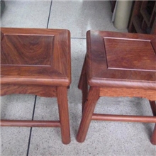 非洲花梨木制正方形小板凳换鞋东阳红木板凳