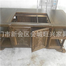 红木家具/仿古家具/中式实木家具/鸡翅木大罗马茶台/茶桌/茶几