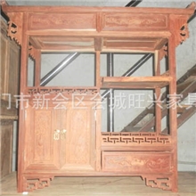 红木明清仿古古典中式实木家具非洲红檀茶水柜茶几餐边柜