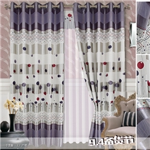 印花窗帘遮光布双面印花一手货源工厂量销