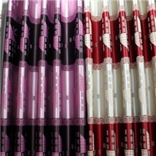 绍兴柯桥窗帘批发新款提花遮光布酒店工程遮光布