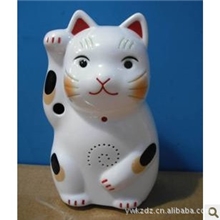 招财猫迎宾器电子感应迎宾器光感应迎宾门铃你好欢迎光临