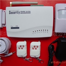 GSM远程对讲+定时+短信防盗报警主机家用商用报警器（英文