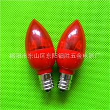 LED透明财神灯/透明LED蜡烛灯/E12/5LED神台灯/佛灯/带整流