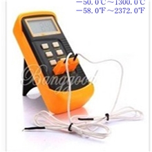外贸热销双路K型探头测温仪精准温度表温度计测温仪6802II双
