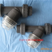 【厂家直销】Y型30目和60目UPVC过滤器
