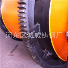 供应&Phi;1.6米滚筒式烘干机大齿圈小齿轮总成拖轮总成滚圈