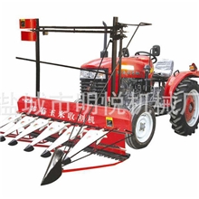 厂家直销4GL180四轮轴传动玉米芦苇收割机小型芦苇收割机