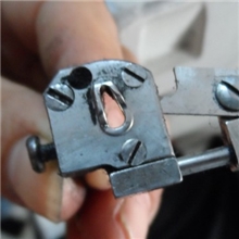杜克普圆头锁眼零件剪线刀，底刀缝纫机零件厂电脑零件底刀