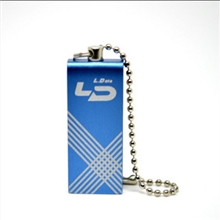 正品LD/和诺V068G超小便携式迷你旋转U盘/优盘送链