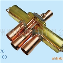 厂家供应四通阀DSF-70A常规通用接口制冷配件