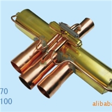 厂家供应四通阀DSF-100-A〈30冷吨〉顺风阀门